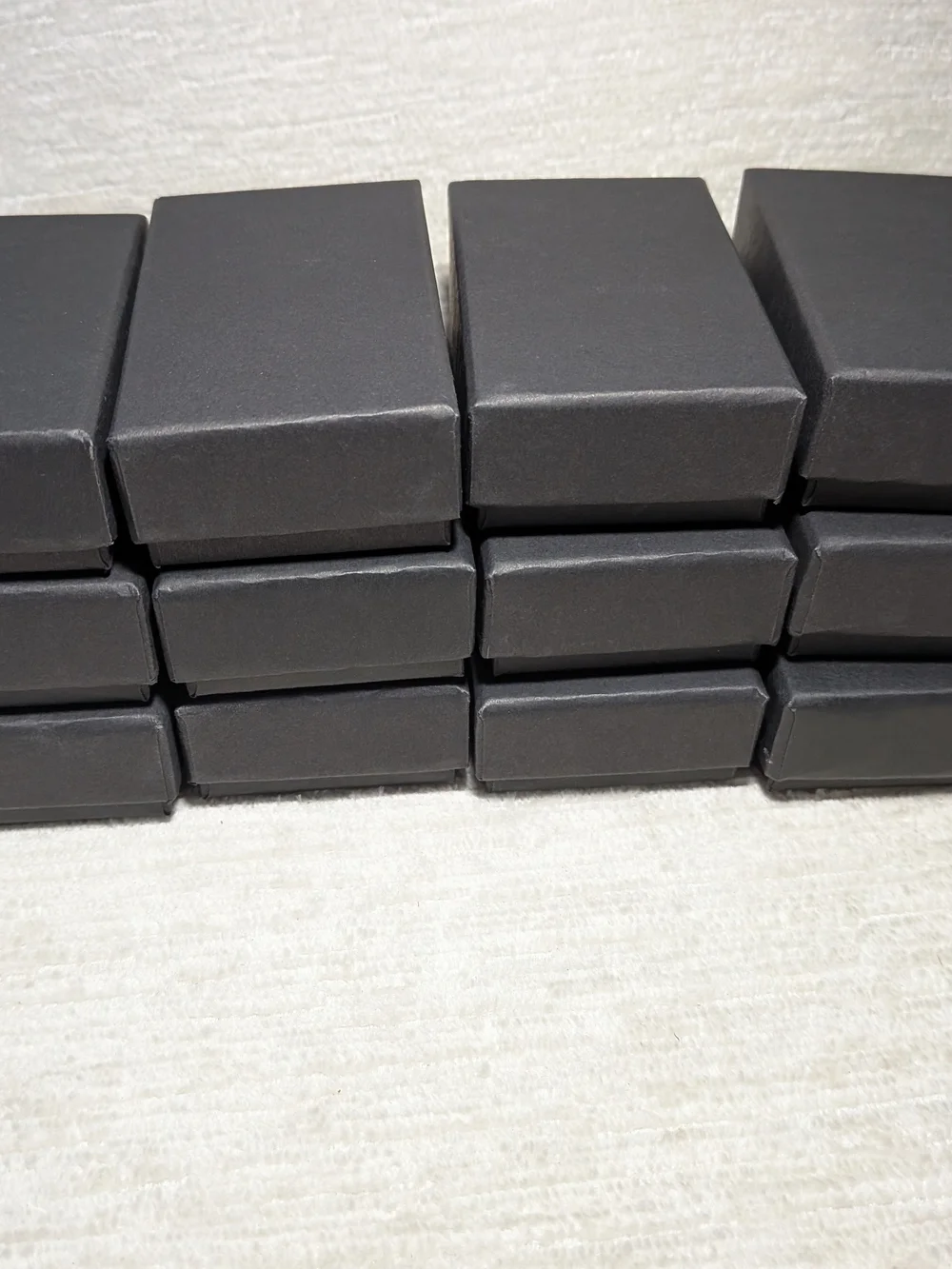 Jewelry Boxes Qty 12 Velvety Foam Inserts For Either Rings, Necklace Or Earrings